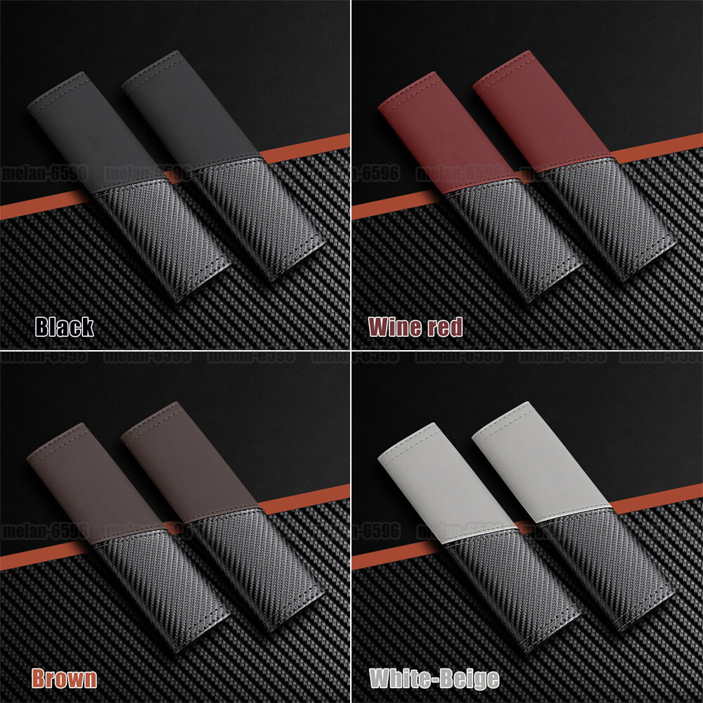 2pcs Seat Belt Cover Car Safety Seat Belt Shoulder Pad Car Interior Accessories