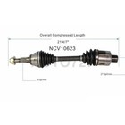 GSP CV Axle Shaft Assembly - Front Right Passenger Side For 2012-2017 Chevy Sonic - View #5