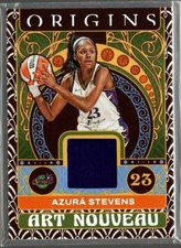 Azura Stevens 2023 Panini WNBA Origins Art Nouveau Jersey Patch