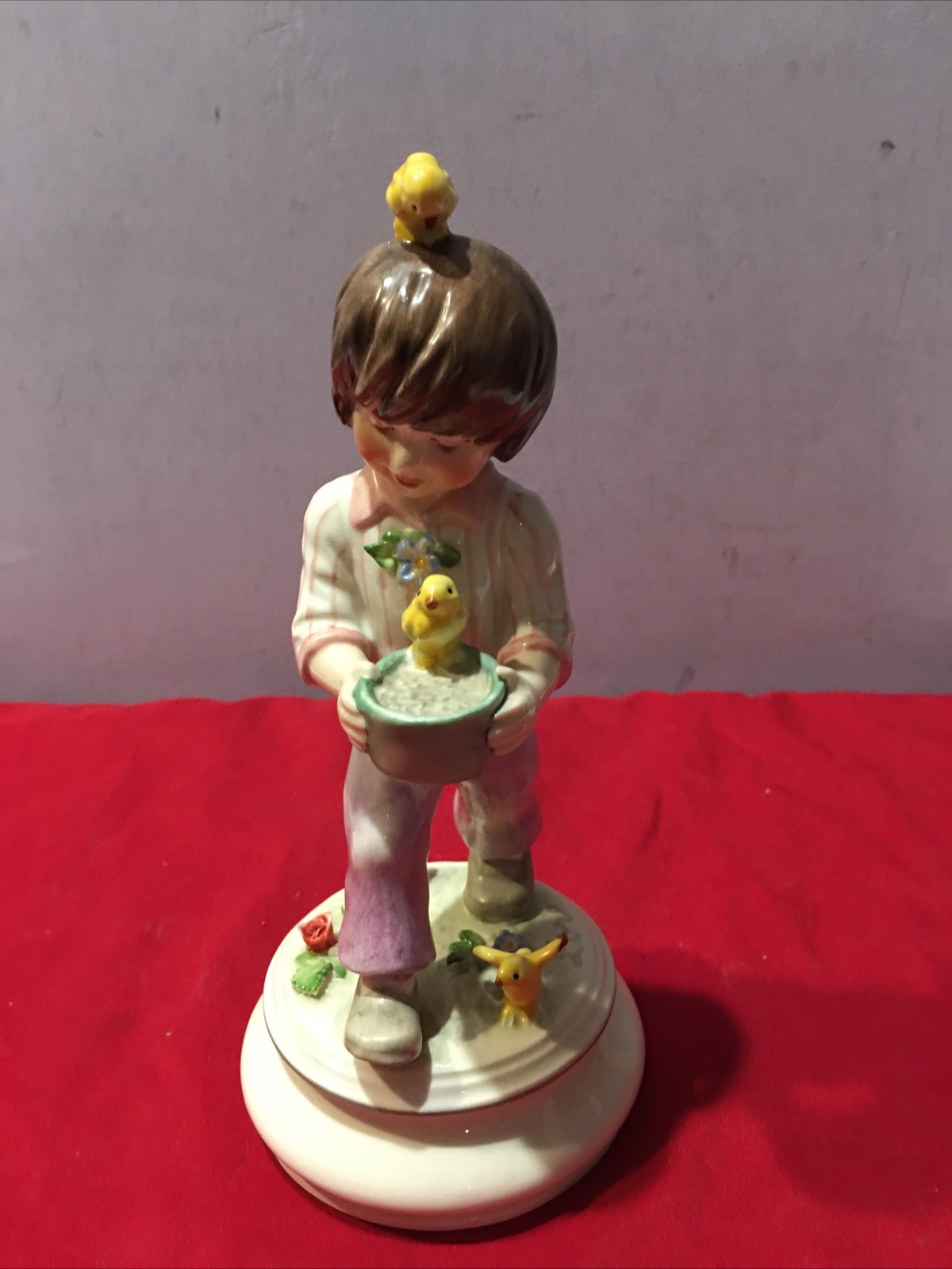LORE GOEBEL BLUMENKINDER FIGURINE RARE FARMHOUSE COMPANIONS 1978 (24
