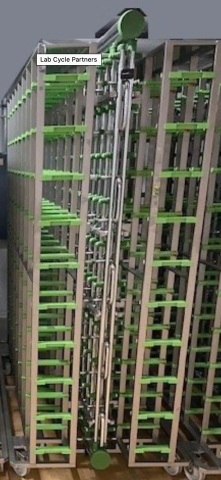 Tecniplast Green Line Mouse Rack - 160 cage, Double Sided GM500 - Rack ...