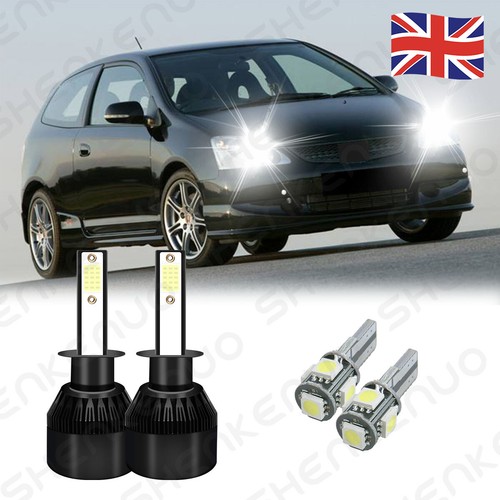 For Honda Civic EP3 Led Headlight Bulbs 20042005 Side Light Xenon