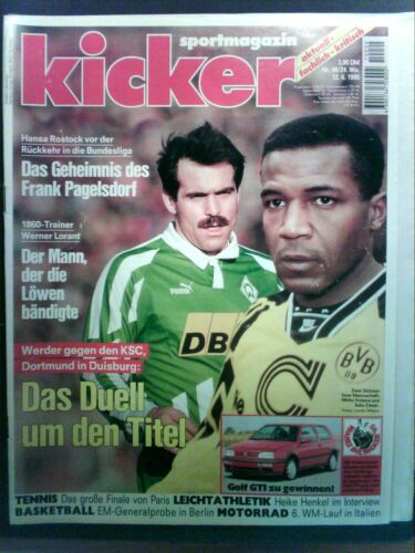 kicker Sportmagazin Nr.: 48 / 24. Woche  vom 12.6.1995 - Bild 1 von 1
