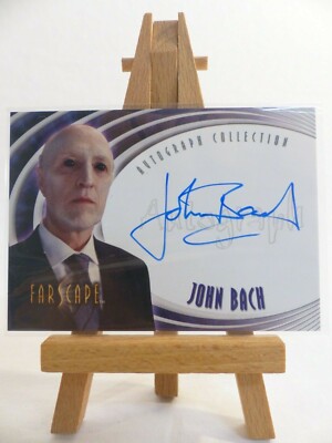Farscape Season 4 Autograph Card Auto A31 John Bach as Einstein