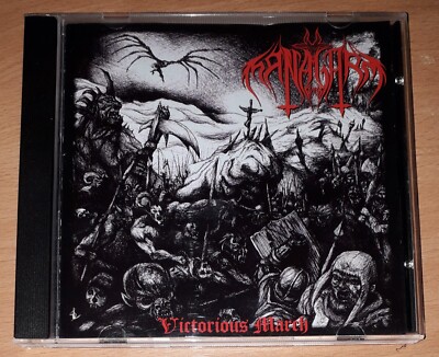 Dark Managarm - Victorious March CD (Black Metal) *Zustand Sehr Gut*