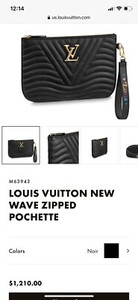 Louis Vuitton New Wave Zip Pochette | eBay