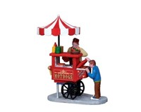 Lemax - Hot Dog Cart / Weihnachtsdorf Winterdorf Modellbau
