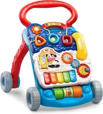 Vtech Sit-To-Stand Learning Walker Frustration Free Packaging , Blue