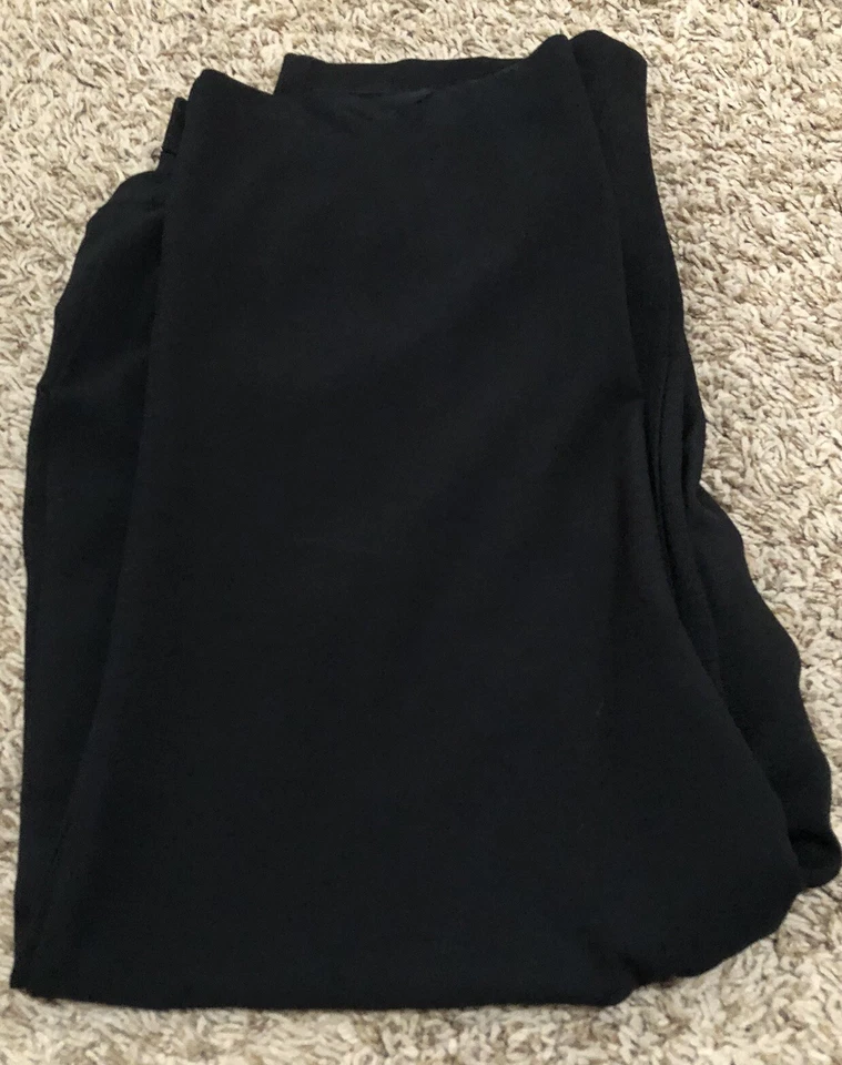 Pantalones de vestir negros Tan Jay cintura elástica. Talla 20ws Foto 3 de 4