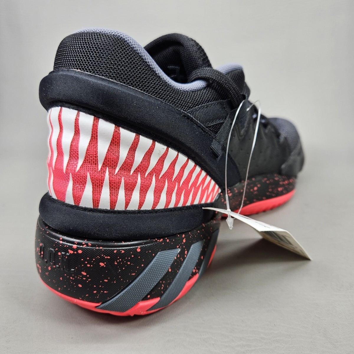Adidas D.O.N. Issue 2 x Marvel Venom Basketball Shoes Black FW9038