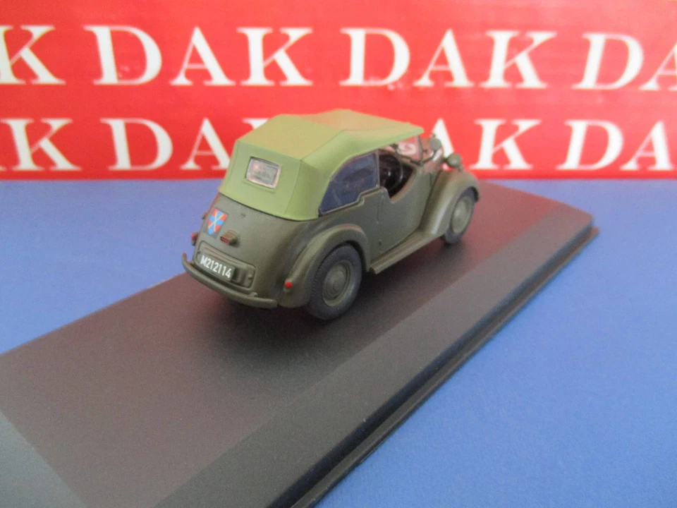 Die cast 1/43 Modellino Auto Austin 8AP Tourer HQ 21st army Group France 1944 - Immagine 3 di 4