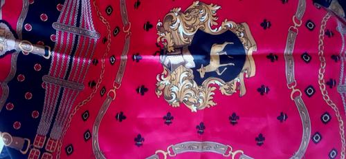 4 Foulard donna Vintage in diverso tessuto e fantasia, di cui uno in pura seta - Foto 8 di 12