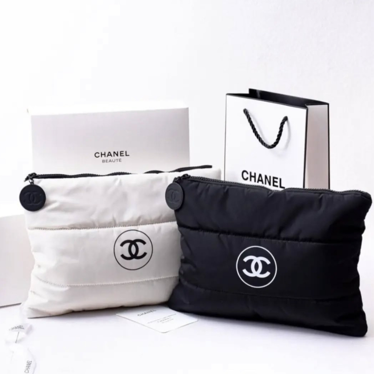 Chanel Cosmetic Travel Case – Compact, Elegant & Ideal for