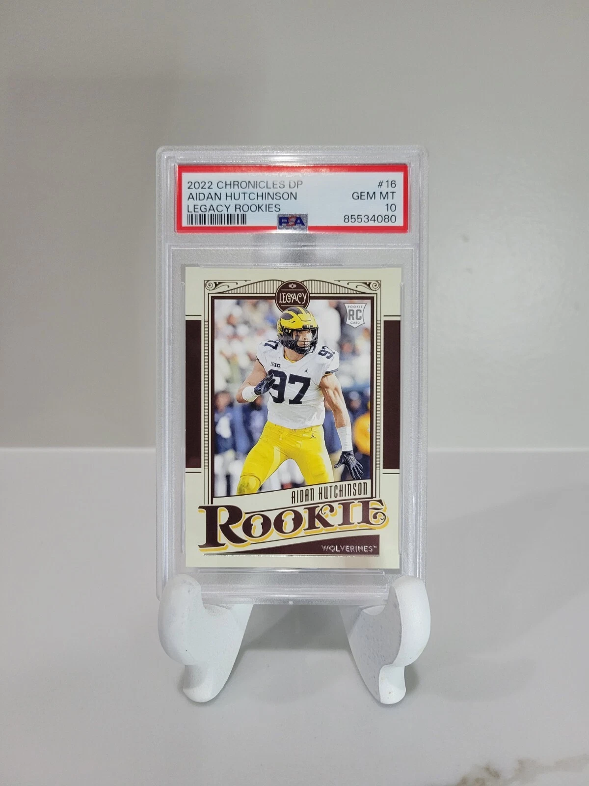 Aidan Hutchinson Panini Chronicles Draft Picks Legacy Rookies #16 Base