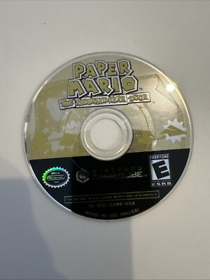 Paper Mario: The Thousand-Year Door (GameCube) Tested Disc & Free Fast Shipping