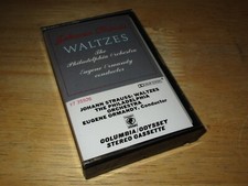 Strauss Waltzes by Eugene Ormandy Philadelphia Orchestra Cassette 1979 Columbia