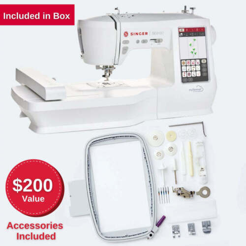 Singer SE9180 Sewing & 5x7 Wi-Fi &USB Embroidery Machine + Bonus Extension Table - Picture 2 of 6