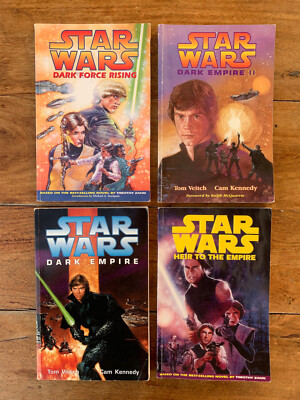 4 x Star Wars TPB 90er Dark Horse Comics Erstdruck m. Dark Force Rising