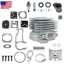 Big Bore Cylinder Piston Kit For Husqvarna 372 365 371 362 Chainsaw Gaskets 52mm