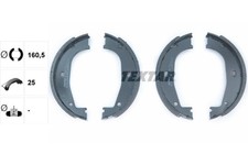 Bremsbackensatz Feststellbremse TEXTAR 91045500 für E36 BMW Z3 Z1 3er Roadster