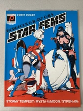 Gorgeous Galaxy Gals Star Fems 1st Issue 1980 Paragon Publications VF