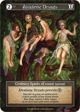 Sorcery Contested Realm - Beta - Foil - Alvalinne Dryads