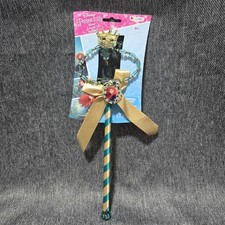 Disney Princess Merida Wand Brave Gold Crown Beads Bow Costume NIP