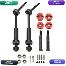 MEUS RACING Steel CVD Driveshaft Kit for Traxxas Slash/Rustler/Hoss 2WD VXL