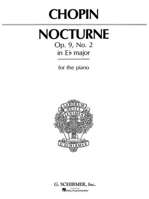 Nocturne, Op. 9, No. 2 in Eb Major Frédéric Chopin Book [Softcover] Piano G. Sch