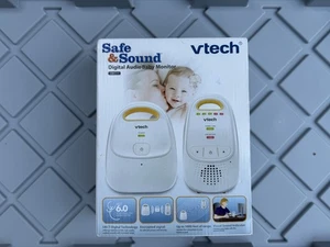 VTech Audio Baby Monitor with up to 1,000 ft of Range, 5-Level Sound New