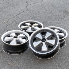 Porsche Carrera 911 15 Inch Rim Oem 1969-1973 Flat 6 Deep 6 Fuchs Wheels Set