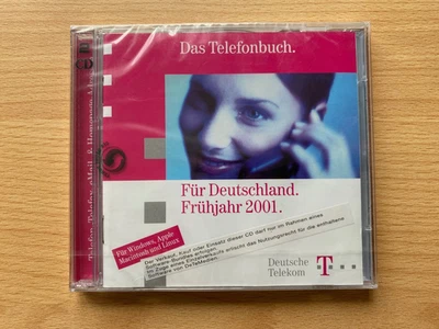 Telefonbuch für Deutschland Frühjahr 2001 -  2 CD`s neu OVP - Bild 1 von 2
