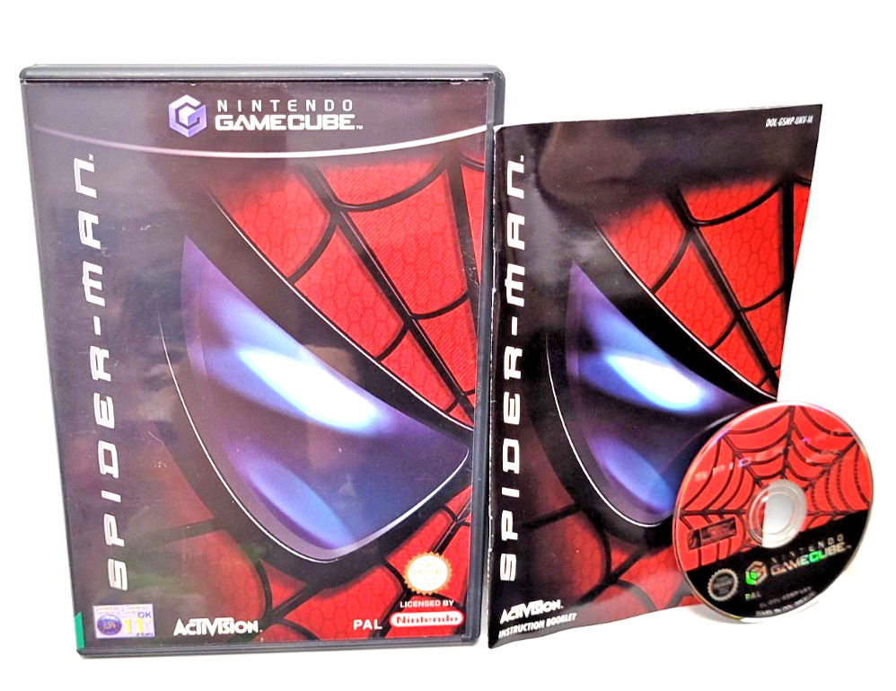 Spider-man Nintendo GameCube PAL UK EXCELLENT With manual