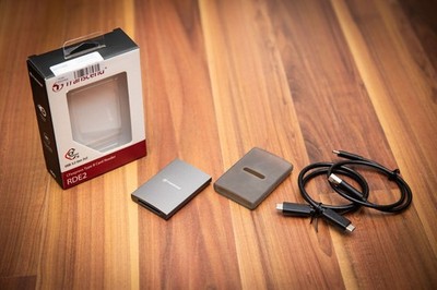 Transcend RDE2 CFexpress 2.0 Type B Single-Slot-Cardreader, USB-C 3.2 Gen 2x2