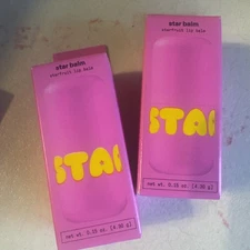 2x Starface Star Balm Starfruit Lip Balm 0.15 oz New
