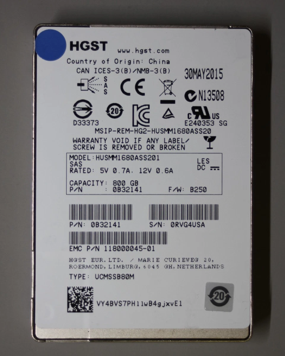HGST SAS Solid-State Drives for sale | eBay