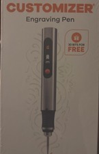Resparked Customizer Engraving Pen - New Never Opened - 30 Bits Included