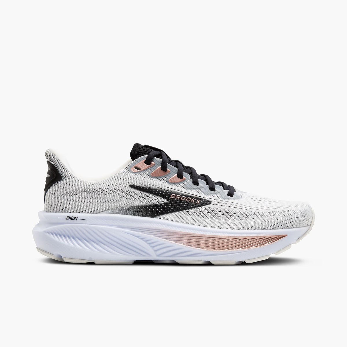 Brooks Ghost 17 [1204311D105] D Wide Women Running Shoes White