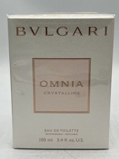 Bvlgari Omnia Crystalline EDT Spray 3.4 oz. 100 Ml New In Sealed Box Authentic 