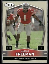 Marcus Freeman 2009 SAGE HIT #93 NOTRE DAME HEAD COACH ROOKIE CARD. rookie card picture