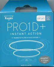 Image of Kenko 52mm PRO1D+ Instant Action UV Adapter & Filter Set