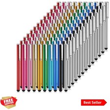130 Pcs Stylus Pens for Touch Screens Universal Slim Capacitive Stylus Digita...