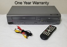 Magnavox MWD2205 DVD/VCR Combo VHS Player/Recorder With remote - Tested, Works 