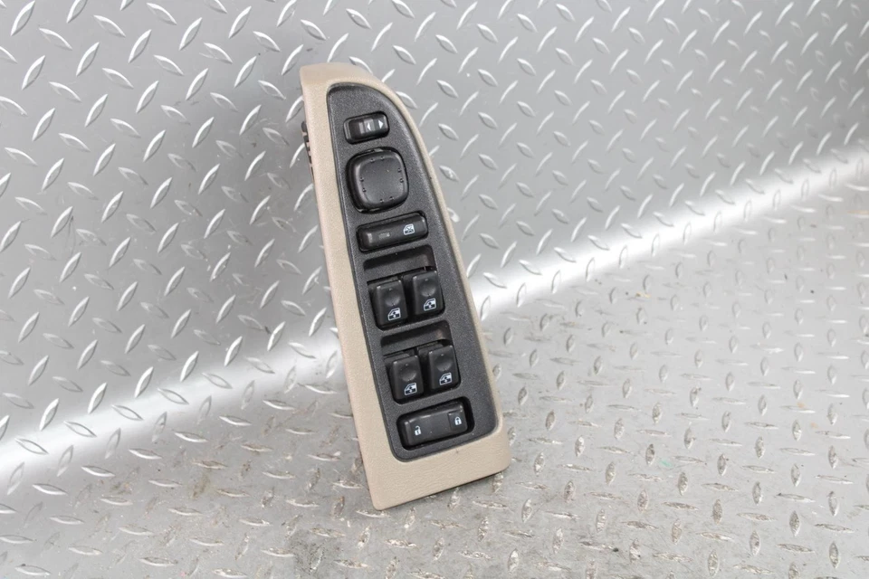 03-06 Yukon Tan Front Driver Master Power Window Control Switch OEM Factory WTY Foto 3 de 4