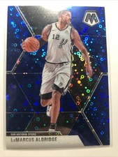 LaMarcus Aldridge 2019-20 Mosaic #194 BLUE FAST BREAK DISCO PRIZM SPURS /85
