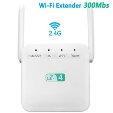 300Mbps WiFi Extender Signal Booster Range Repeater Wireless Amplifier Router