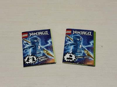 Lego Ninjago Nrg Jay 9570 Manuals 9/10 Condition RARE Ninjago 2012