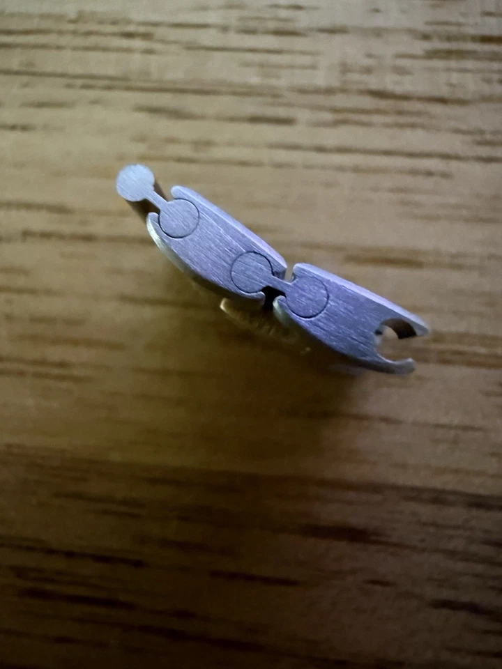 Peças de pulseira de relógio HERMES Profile genuíno link pulseira Olympia - Imagem 4 de 4