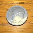 1961 Roosevelt Dime Silver 10C United States Coin