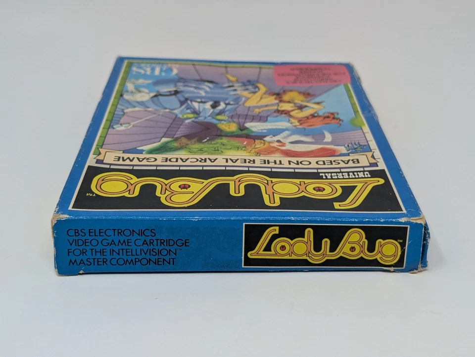 Lady Bug (PAL) Rare Variant (Intellivision, 1983) - CIB Complete - Image 3 of 4